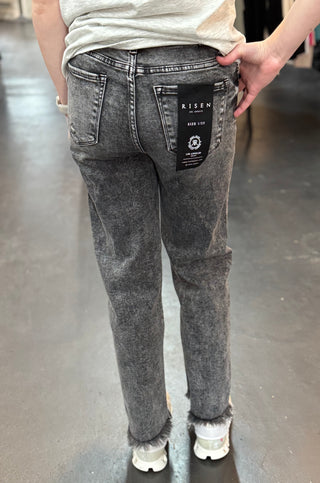 Journey Risen Acid Black Cropped Straight