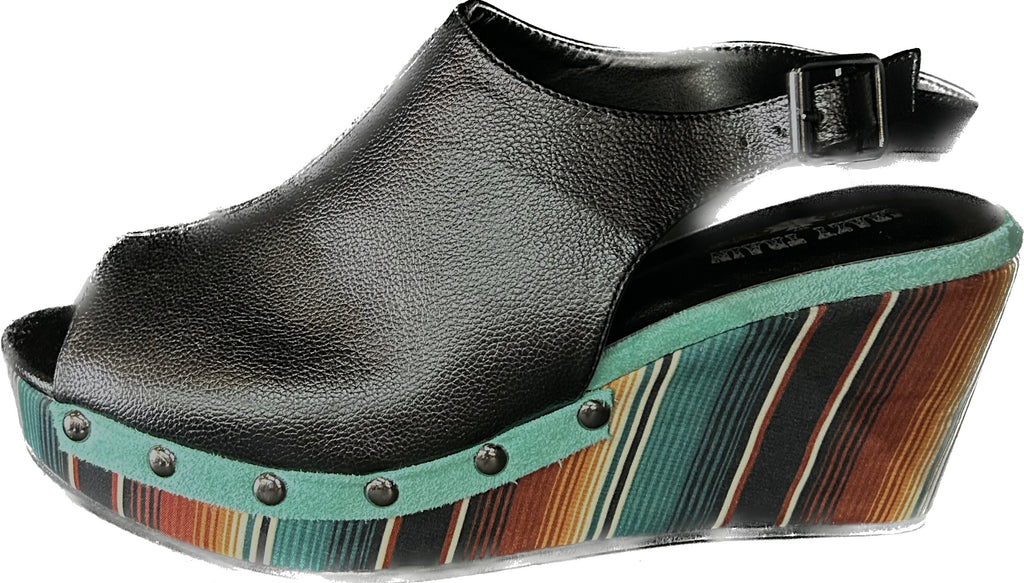 Crazy Train Bonnie Serape Wedge