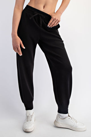 Black Rae Mode Modal Scuba Joggers