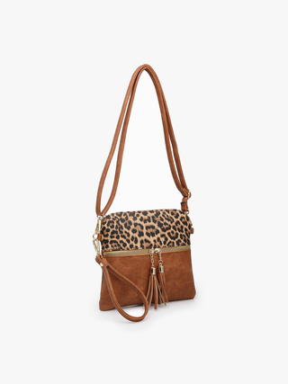 Tara Double Zip Crossbody/Wristlet