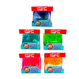 Fun Doh Squish & Squeeze Sparkle Cube