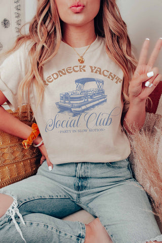 Redneck Yacht Social Club Graphic Tee