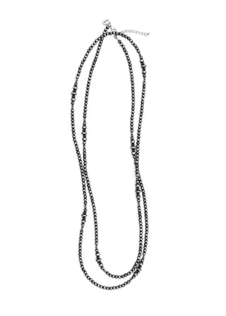 66" Danity Faux Navajo Pearl Necklace
