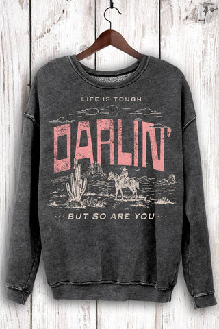 Mineral Black Darlin Sweatshirt