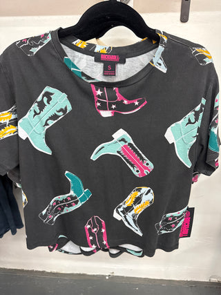 Boot Print Graphic Tee