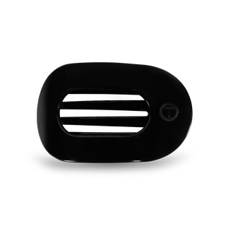 Round Flat Hair Clip | Med. | Jet Black