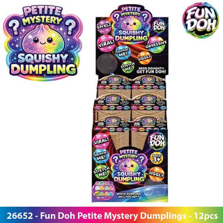 Fun Doh Petite (Mini) 2.5" Mystery Dumpling Squishy Toy