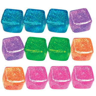 Fun Doh Squish & Squeeze Sparkle Cube