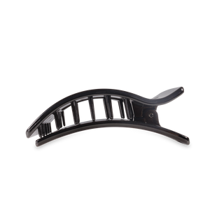 Flat Rectangle Hair Clip | Medium | Jet Black