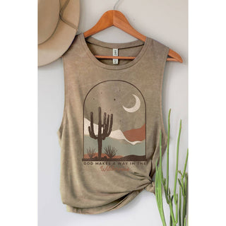 God Makes A Way Graphic Tank