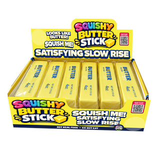 Fun Doh 6" Butter Stick Slow-Rise Squishy Toy