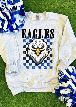 Rustler Checkered Mascot Sweatshirt