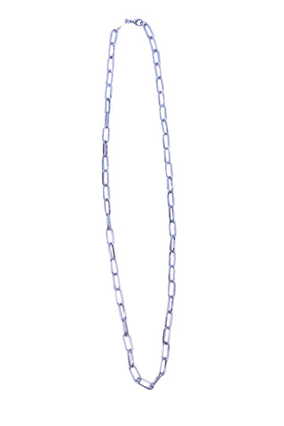 32" Multi-Way Burnished Silver Chain