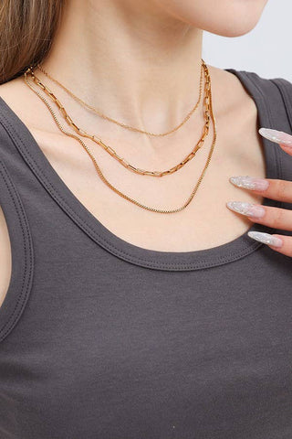 Gold Layered Necklace