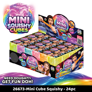 Fun Doh MINI Squishy Cube 2 Pack