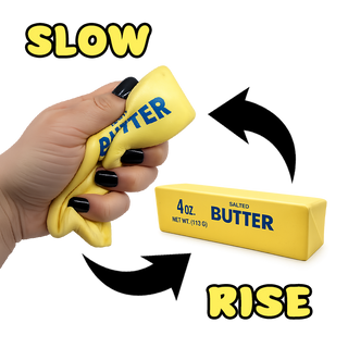 Fun Doh 6" Butter Stick Slow-Rise Squishy Toy