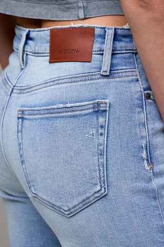 Hidden Ella Raw Hem Classic Straight