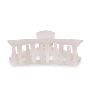 Open Hair Clip | Large | Coconut White