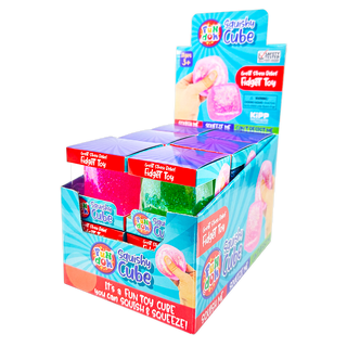 Fun Doh Squish & Squeeze Sparkle Cube