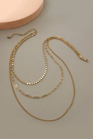 Multi Layer Chain Necklace