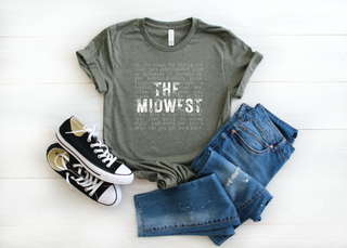 Midwest Phrases Graphic Tee