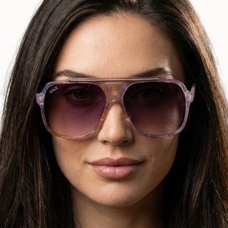 Astrid Purple Sunglasses