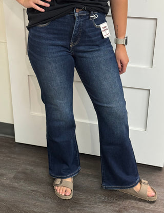 Stacey Risen Deep Blue Crop Boot Cut Jeans