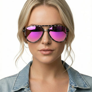 Earhardt Hot Pink Sunglasses
