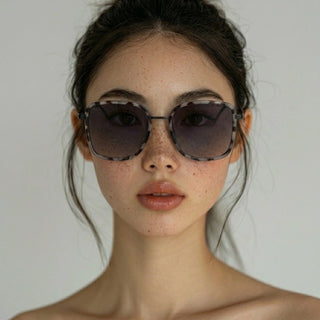 Elle Grey Cheetah Sunglasses