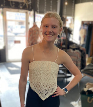 Lace Bandana Top