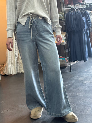 Landyn Judy Blue Featherweight Palazzo