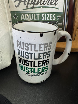 Rustlers Custom Spirit Distressed Mug