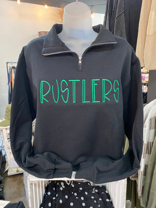 Rustlers Bleacher 1/4 Zip Pullover