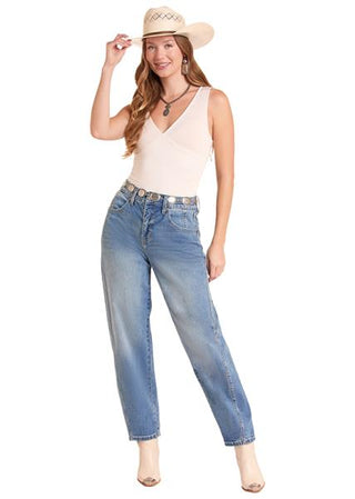 Callie Rock & Roll Medium Vintage Barrel Jean