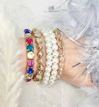 Pearl Whispers Bracelet Set