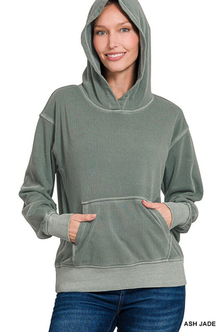 Ash Jade Fleece Hoodie