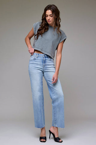 Hidden Ella Raw Hem Classic Straight