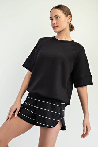 Modal Scuba Luxe Oversized Top