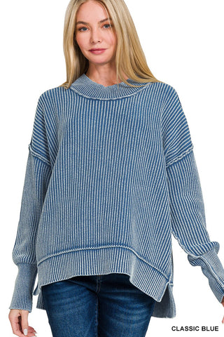 Classic Blue Oversized Sweater