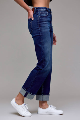 Hidden Tracey Cuffed Straight Jean