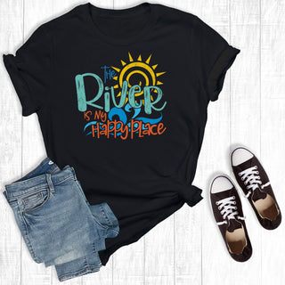 River Is My Happy Place Graphic Tee