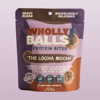 The Loca-Mocha Protein Bites