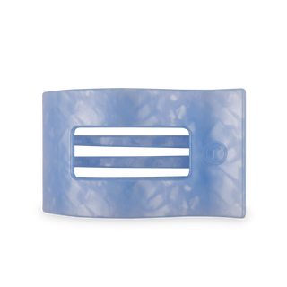 Flat Rectangle Hair Clip | Large | Blue Lagoon