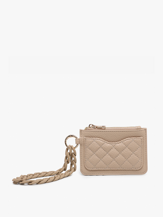 Rhodes Quilted Wallet w/ Chain Bangle