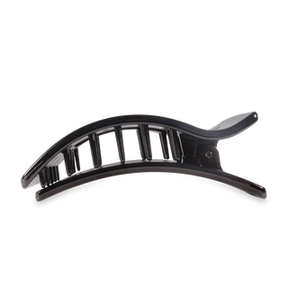 Flat Rectangle Hair Clip | Large | Jet Black