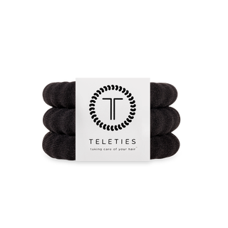 Nylon Hair Ties | Large | Jet Black
