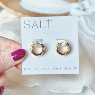 Gold Chubbie Hoops