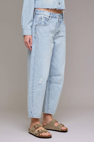 Hidden Sammie Cropped Barrel Jean