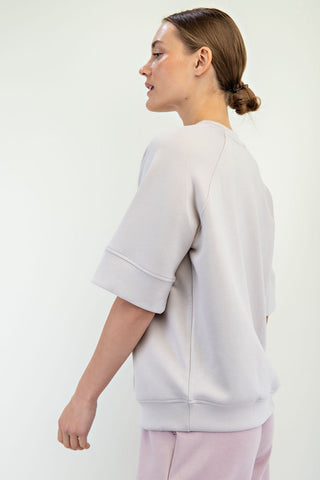 Modal Scuba Luxe Oversized Top