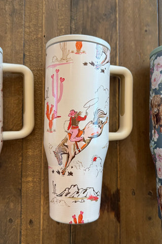 40oz Printed Stainless Steel Tumbler